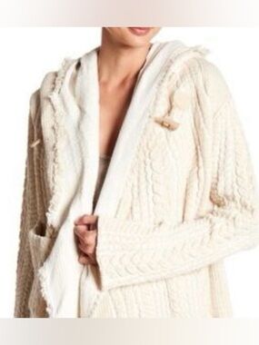 JOHNNY WAS ‘BIYA’ Hooded Cardigan Sweater